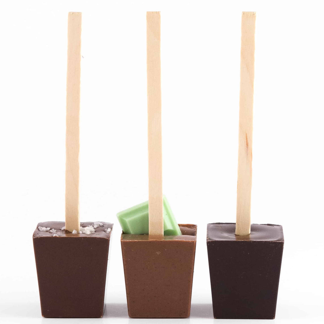 Variety 3-Pack Hot Chocolate on a Stick