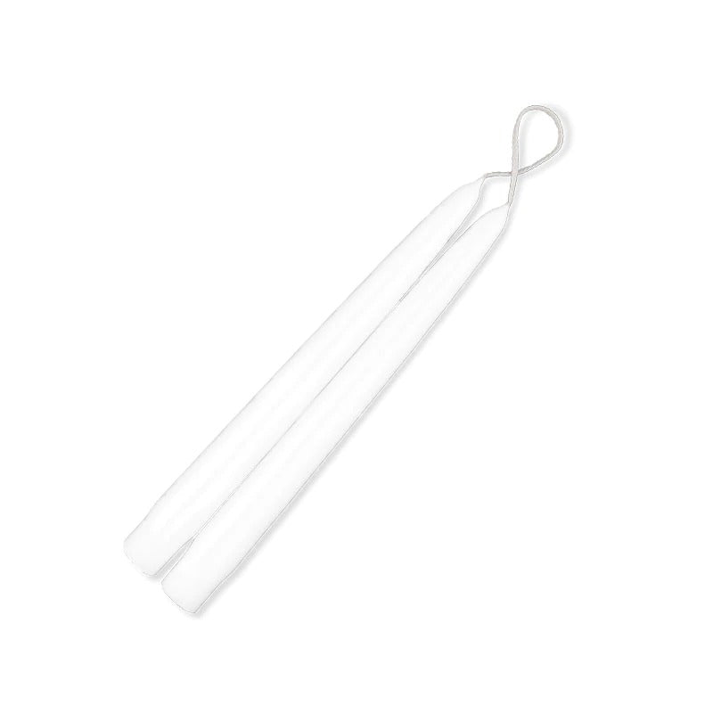 White Taper Candle 7/8 X 9