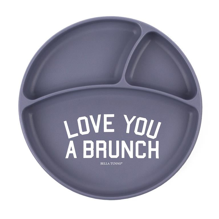 Love You A Brunch Sectioned Plate