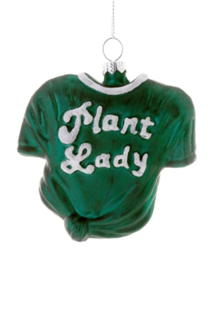 Plant Lady Shirt Ornament