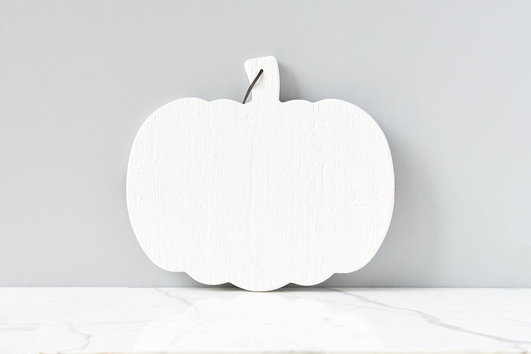White Pumpkin Charcuterie Board
